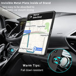 For Samsung Galaxy Z Fold4 5G Built-in Kickstand Function Anti-scratch Folding PC Cell Phone Case with Car Mount Metal Sheet