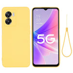 For Oppo A57 (2022) 5G / A77 5G Silicone Soft Phone Case Drop-proof Back Cover Mobile Phone Protector