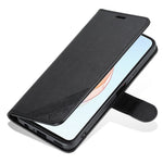 AZNS Anti-fall Flip Wallet Case for Honor X40i 5G, Full Protection PU Leather Phone Cover Shell with Viewing Stand