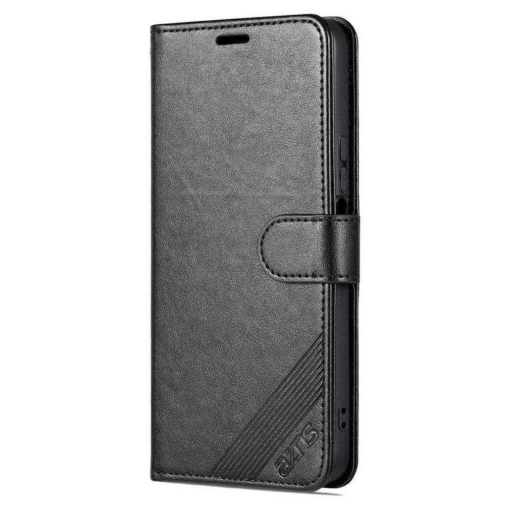 AZNS Anti-fall Flip Wallet Case for Honor X40i 5G, Full Protection PU Leather Phone Cover Shell with Viewing Stand