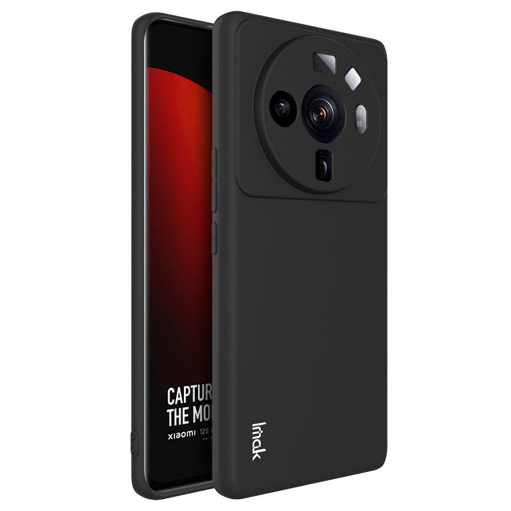 IMAK UC-3-serien för Xiaomi 12S Ultra 5G ultratunt stötsäkert mjukt TPU-mobilskal matt mobilmobilbaksida