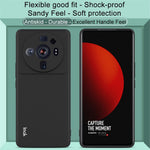 IMAK UC-3-serien för Xiaomi 12S Ultra 5G ultratunt stötsäkert mjukt TPU-mobilskal matt mobilmobilbaksida