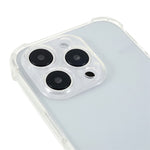 Til iPhone 14 Pro 6.1 tommer krystalklart telefoncover med forstærkede hjørner, anti-fald TPU-cover med snor