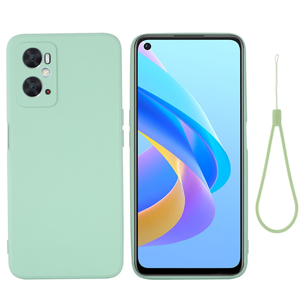 For Oppo A36 4G  /  A76 4G  /  A96 4G Anti-scratch Silicone Soft Phone Case Shockproof Back Cover Mobile Phone Protector