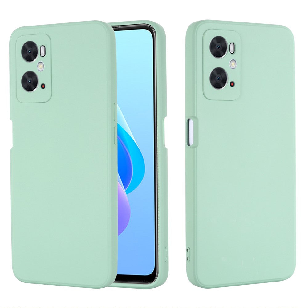 For Oppo A36 4G  /  A76 4G  /  A96 4G Anti-scratch Silicone Soft Phone Case Shockproof Back Cover Mobile Phone Protector