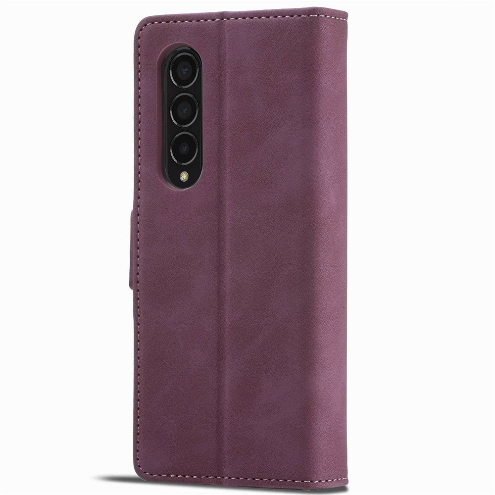 FORWENW F3-Series For Samsung Galaxy Z Fold4 5G Shockproof PU Leather Phone Case Wallet Stand Mobile Phone Flip Cover