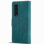 FORWENW F3-Series For Samsung Galaxy Z Fold3 5G Anti-fall Flip Wallet Case PU Leather Protective Cover with Stand Phone Shell