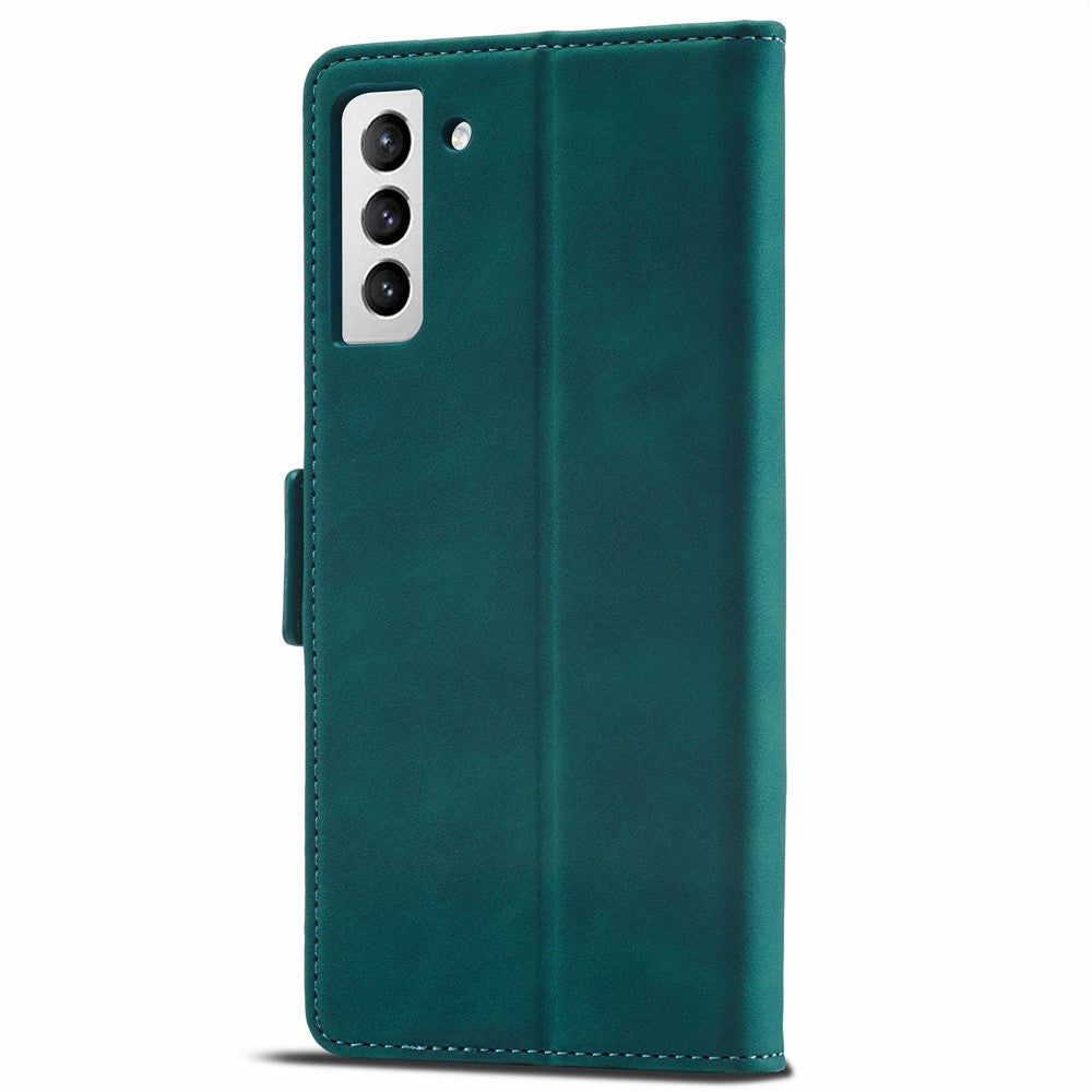 FORWENW F3-serien för Samsung Galaxy S22+ 5G stötsäkert fällbart plånboksfodral med korthållare i PU-läder, mobilmobilfodral med stativ, skyddande skal