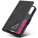 FORWENW F3-serien för Samsung Galaxy A73 5G slitstarkt plånboksfodral i PU-läder, fällbart läder, mobilmobilfodral med stativ