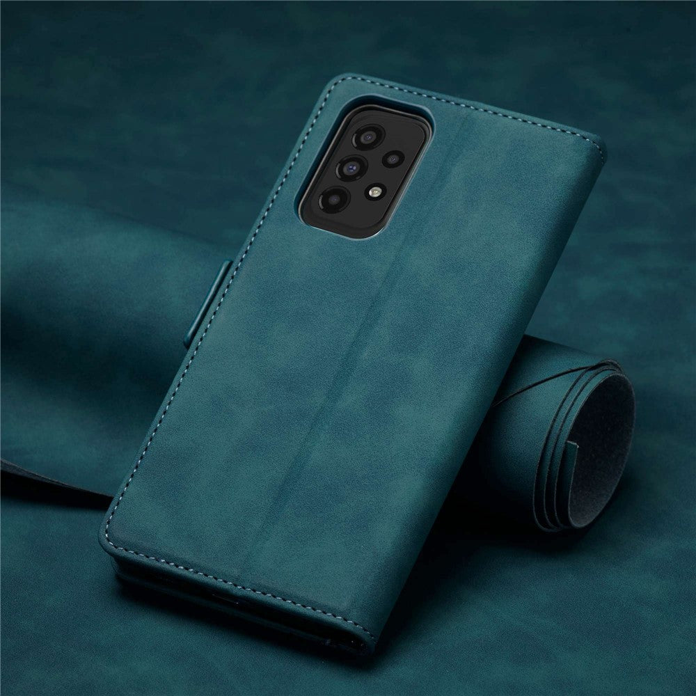 FORWENW F3-serien til Samsung Galaxy A33 5G Ridsefast pungcover i PU-læder med stander