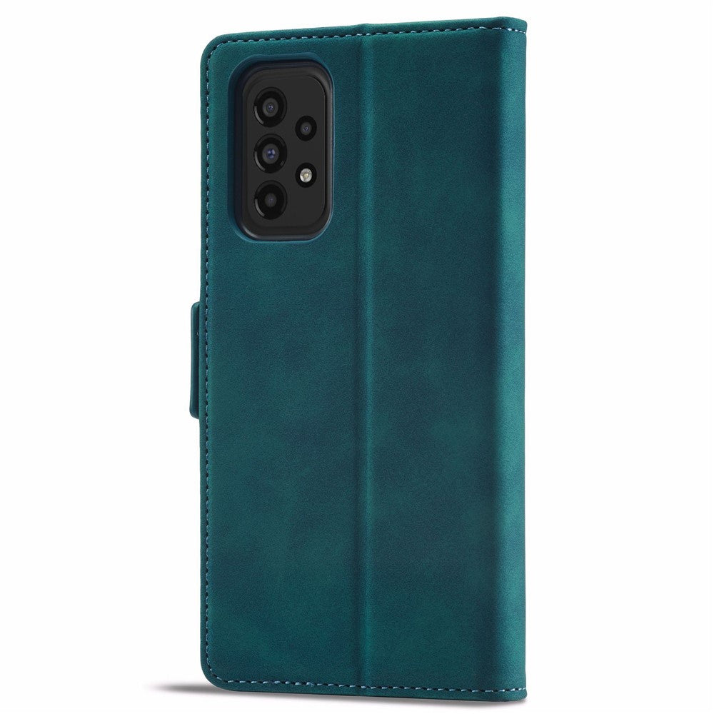 FORWENW F3-serien til Samsung Galaxy A33 5G Ridsefast pungcover i PU-læder med stander