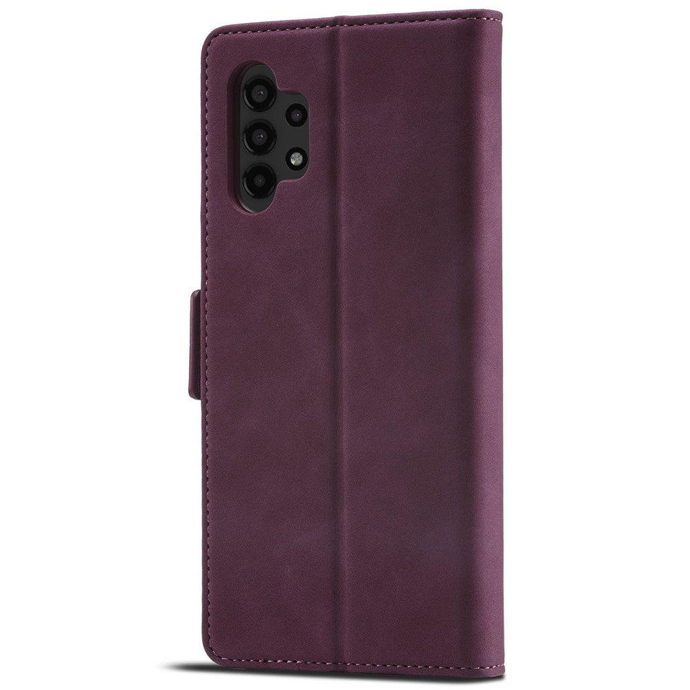 FORWENW F3-serien, helt dækkende PU-læderetui med foldbart beskyttelsescover og stativ til Samsung Galaxy A13 4G / 5G / A04s 4G (164,7 mm)