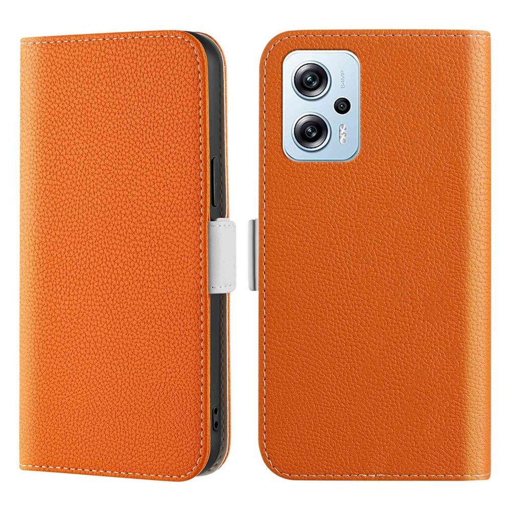 For Xiaomi Redmi Note 11T Pro 5G / Note 11T Pro+ 5G / Note 12T Pro 5G / Poco X4 GT 5G / Redmi K50i 5G Candy Color Full Protection Leather Case Litchi Texture Phone Stand Wallet Cover
