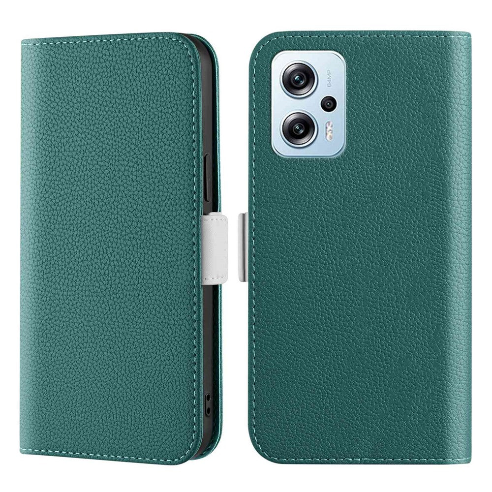 For Xiaomi Redmi Note 11T Pro 5G / Note 11T Pro+ 5G / Note 12T Pro 5G / Poco X4 GT 5G / Redmi K50i 5G Candy Color Full Protection Leather Case Litchi Texture Phone Stand Wallet Cover