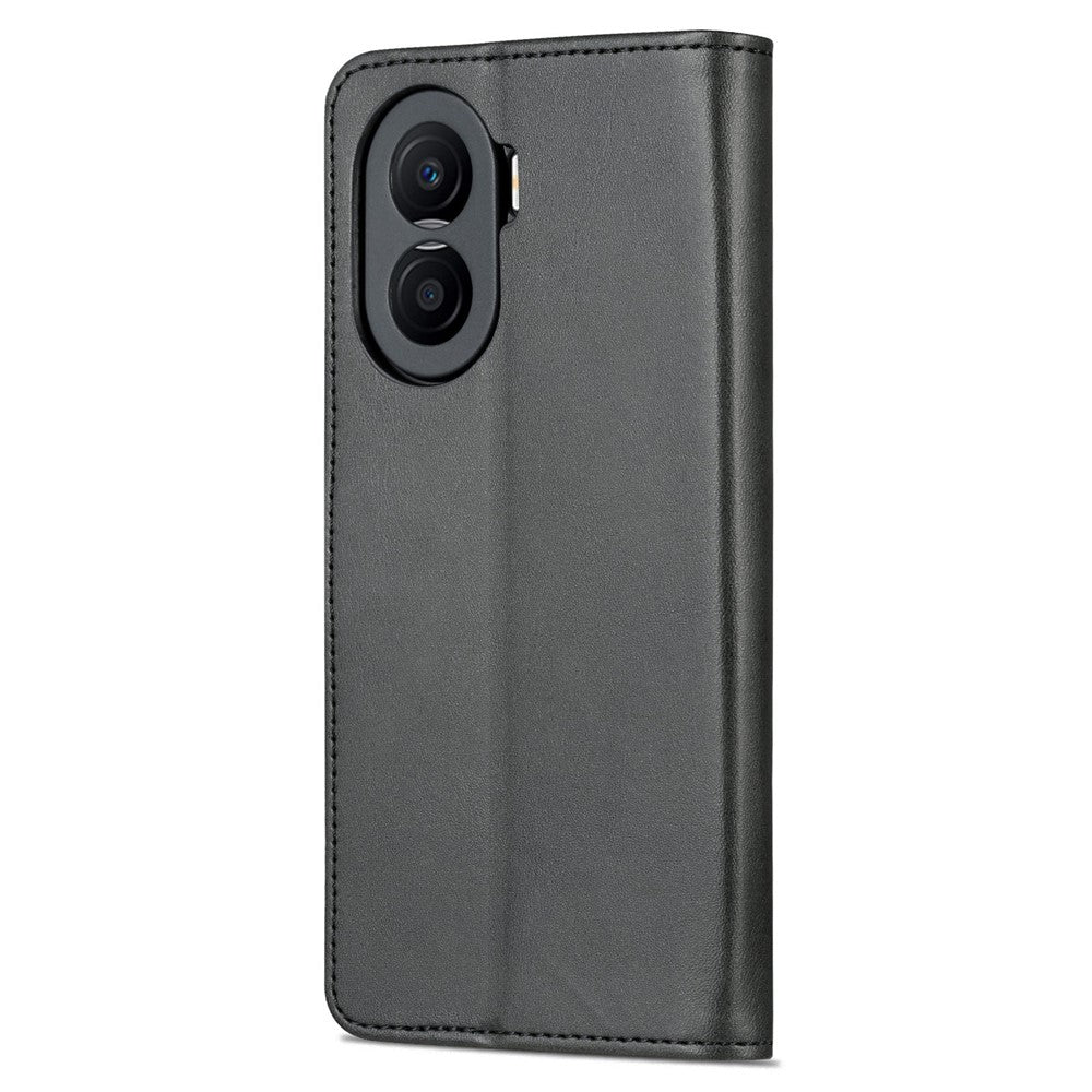 AZNS For Honor X40i 5G PU-läder Flip-fodral med fallskydd och stativ, plånboksfodral