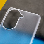 For Huawei nova 10 Pro 4G Well-protected Wear-resistant Cell Phone Case Rubberized Glossy PC Back Cover