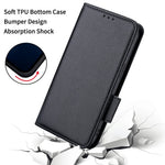 Litchi Texture Magnetic Clasp Phone Case for Asus Zenfone 10 5G / 9 5G PU Leather Foldable Stand Wallet Anti-drop Cover