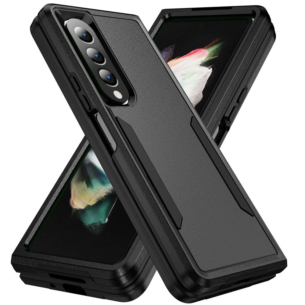 For Samsung Galaxy Z Fold4 5G PC + TPU Dual Layer Protection Cover Anti-drop Phone Case