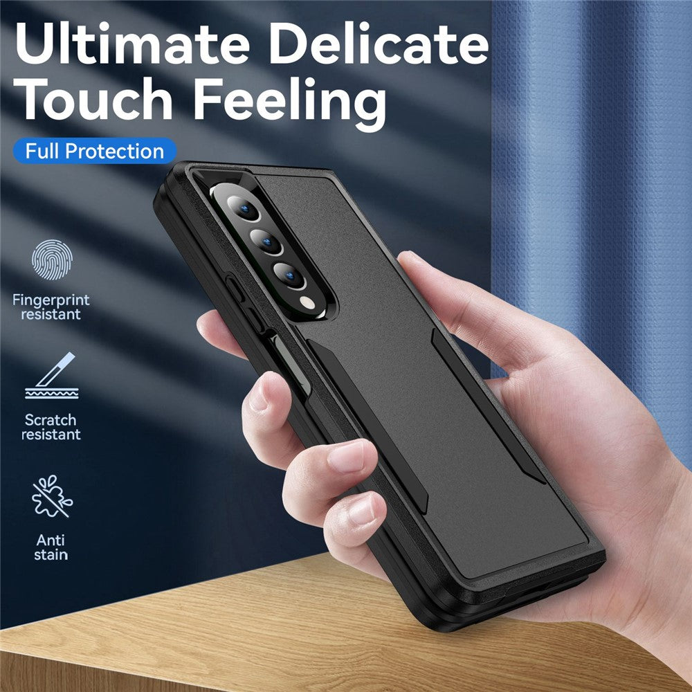 For Samsung Galaxy Z Fold4 5G PC + TPU Dual Layer Protection Cover Anti-drop Phone Case