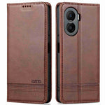 AZNS For Honor X40i 5G Anti-scratch PU Leather Viewing Stand Flip Cover Wallet Magnetic Auto Closing Phone Case