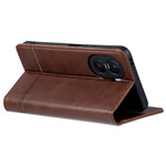 AZNS For Honor X40i 5G Anti-scratch PU Leather Viewing Stand Flip Cover Wallet Magnetic Auto Closing Phone Case