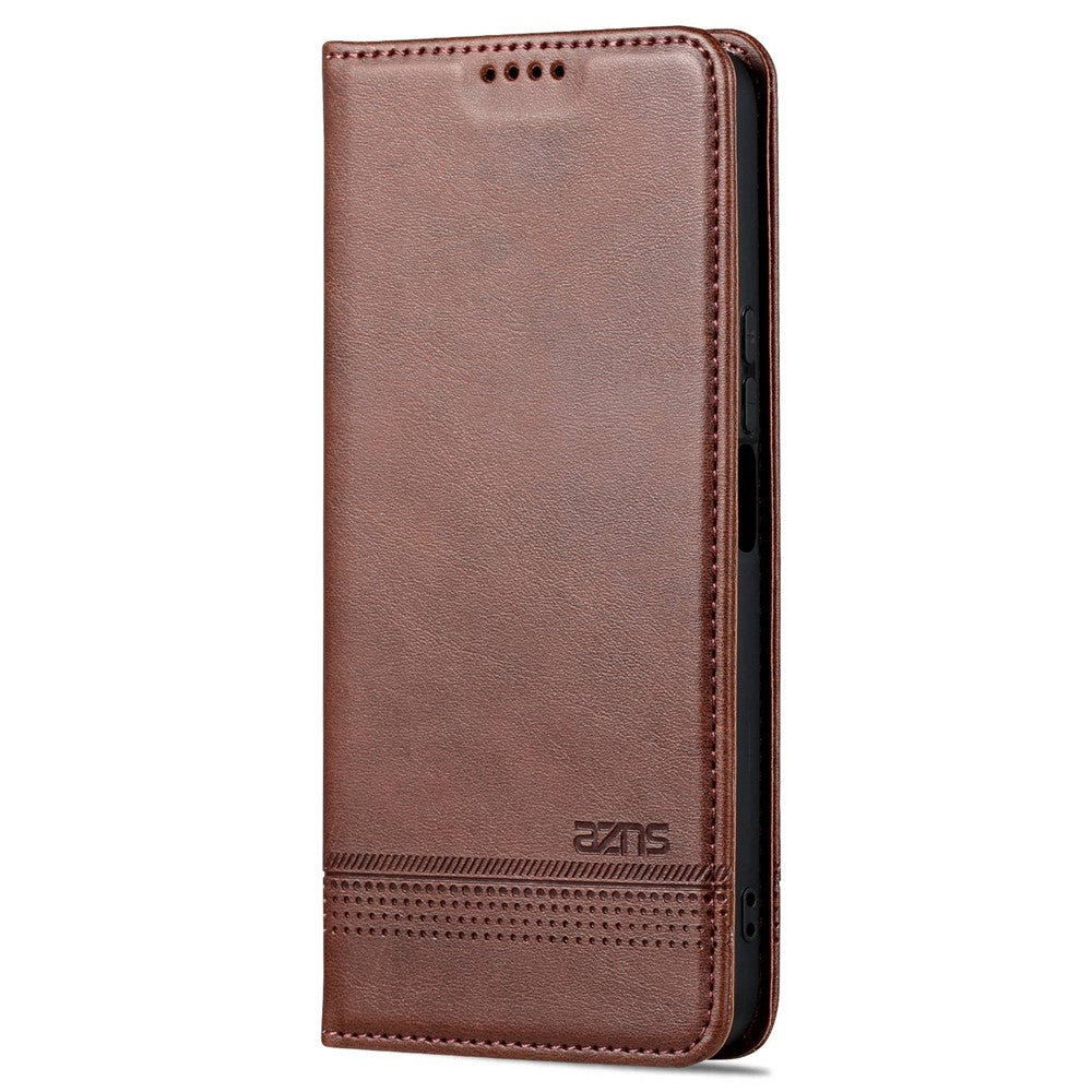 AZNS For Honor X40i 5G Anti-scratch PU Leather Viewing Stand Flip Cover Wallet Magnetic Auto Closing Phone Case