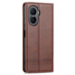 AZNS For Honor X40i 5G Anti-scratch PU Leather Viewing Stand Flip Cover Wallet Magnetic Auto Closing Phone Case