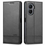 AZNS For Honor X40i 5G Anti-scratch PU Leather Viewing Stand Flip Cover Wallet Magnetic Auto Closing Phone Case
