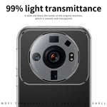MOFI För Xiaomi 12S Ultra 5G Ultra Slim Anti-fall Flexibelt TPU mobilskal Fallsäkert Transparent Mobilmobil Baksida