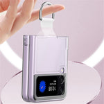 Til Samsung Galaxy Z Flip4 5G Transparent Metal Ringholder Design Hard PC+PVC Telefonetui Cover Foldbar Skal