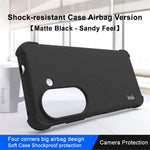 IMAK For Asus Zenfone 9 5G Anti-fingerprint Matte Phone Case Shockproof Airbag TPU Back Cover