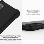 IMAK For Asus Zenfone 9 5G Anti-fingerprint Matte Phone Case Shockproof Airbag TPU Back Cover