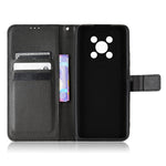 Phone Case For Huawei nova Y90 4G / Enjoy 50 Pro 4G, Full Protection Diamond Texture PU Leather Cell Phone Wallet Cover with Strap