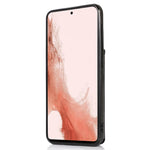 Samsung Galaxy S22+ 5G-mobilcover med kortholderdesign, støttefunktion, PU-læder + TPU, stødbeskyttende cover med støtte og magnetisk bilholder