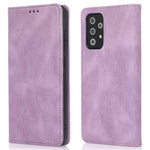 For Samsung Galaxy A32 5G / Galaxy M32 5G PU Leather Wallet Phone Case Magnetic Closure Shockproof Cover with Stand