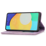 For Samsung Galaxy A32 5G / Galaxy M32 5G PU Leather Wallet Phone Case Magnetic Closure Shockproof Cover with Stand