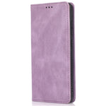 For Samsung Galaxy A32 5G / Galaxy M32 5G PU Leather Wallet Phone Case Magnetic Closure Shockproof Cover with Stand