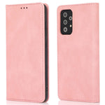 For Samsung Galaxy A32 5G / Galaxy M32 5G PU Leather Wallet Phone Case Magnetic Closure Shockproof Cover with Stand