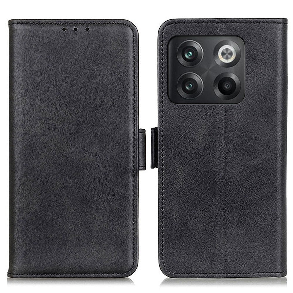 OnePlus 10T 5G / Ace Pro 5G PU-läderfodral Plånboksfodral Stativ Stoppsäkert Magnetiskt Spänne Skydd