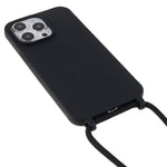 Til iPhone 14 Pro 6,1 tommer integreret TPU telefoncover Ridsefast bagside med justerbar snor