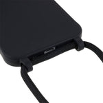 For iPhone 14 6.1 inch Integrated Soft TPU Case Drop-proof Protective Cover with Lanyard