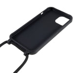 For iPhone 14 6.1 inch Integrated Soft TPU Case Drop-proof Protective Cover with Lanyard