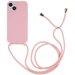 For iPhone 14 6.1 inch Integrated Soft TPU Case Drop-proof Protective Cover with Lanyard