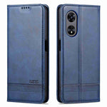 AZNS Full Protection PU Leather Case for Oppo A97 5G Magnetic Closure Wallet Stand Case Anti-scratch Flip Cover