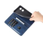 AZNS Full Protection PU Leather Case for Oppo A97 5G Magnetic Closure Wallet Stand Case Anti-scratch Flip Cover