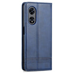AZNS Full Protection PU Leather Case for Oppo A97 5G Magnetic Closure Wallet Stand Case Anti-scratch Flip Cover