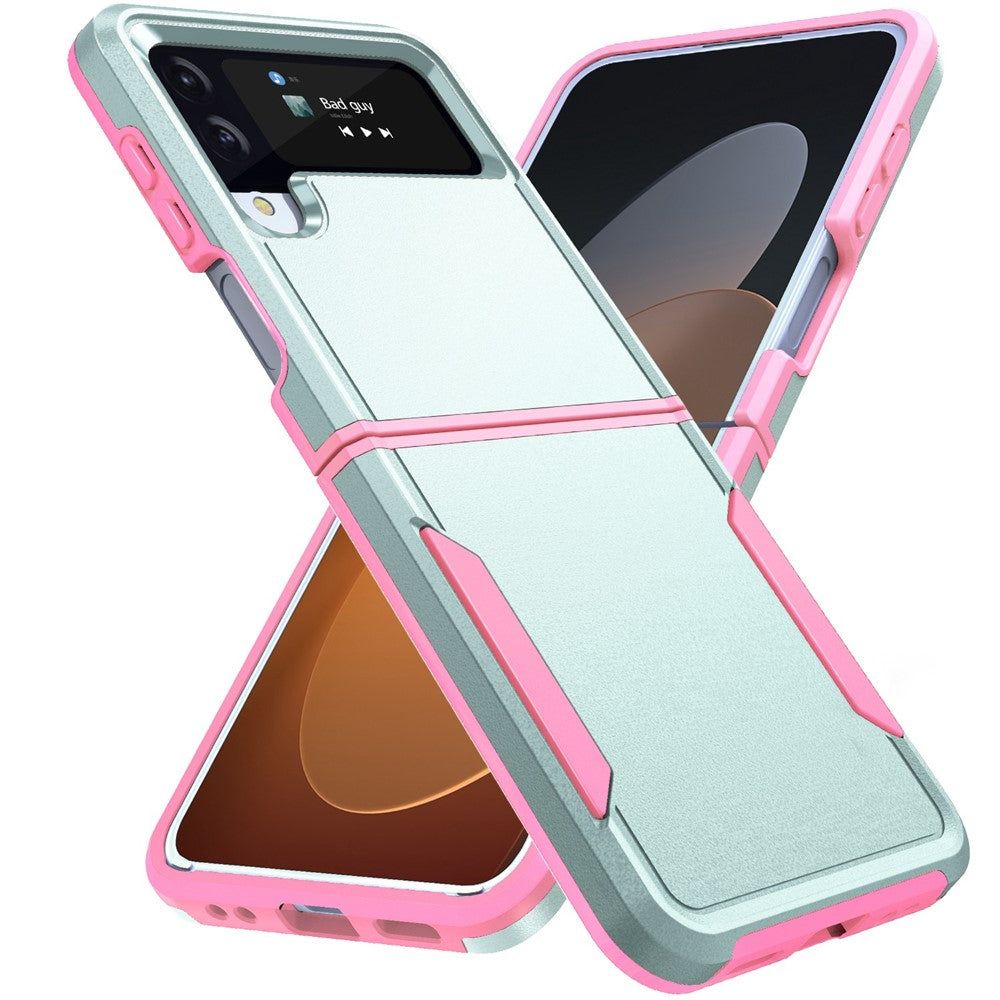 Stødsikkert Cover til Samsung Galaxy Z Flip4 5G, PC + TPU Telefoncover Anti-fald Slim Cover