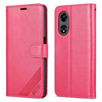 AZNS Fallskyddande Flip-plånboksfodral för Oppo A97 5G, Fullt Skyddande PU-lädermobilskal med Justerbart Stativ