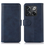 OnePlus 10T 5G / Ace Pro 5G Anti-kollision Magnetiskt Spänne Kohud Texturerat mobilfodral PU Läder Flipfodral Stativ