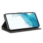For Samsung Galaxy A33 5G 3D Pattern Printing Shockproof Phone Case Wallet Stand PU Leather Anti-scratch Phone Cover